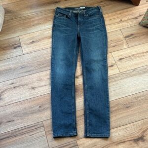 Carhartt Women's Dark Blue Straight Leg Jeans